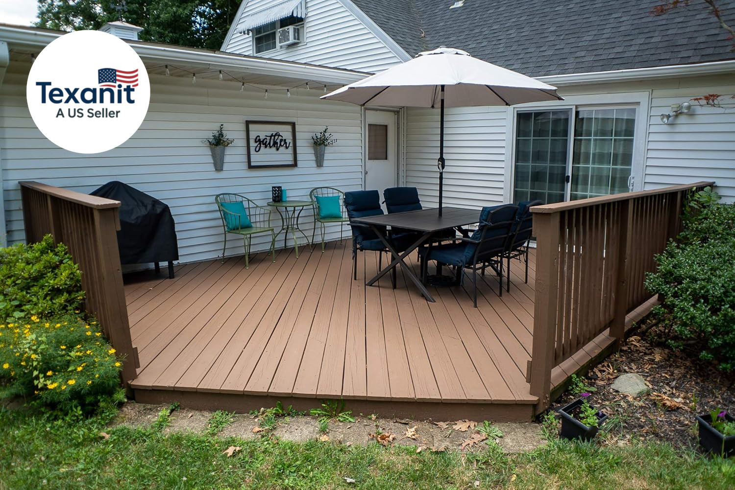 #1 Deck Premium Advanced Solid Color Outdoor Wood Stain and Sealer in One – Wate