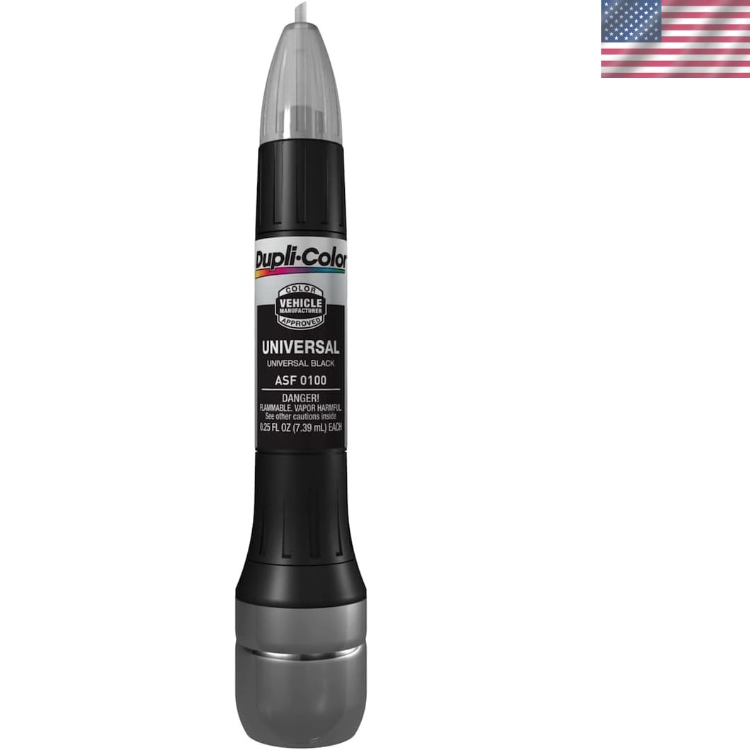 Effortless Scratch Repair with All-in-One Touch-Up Paint Marker 0.25 oz – Black