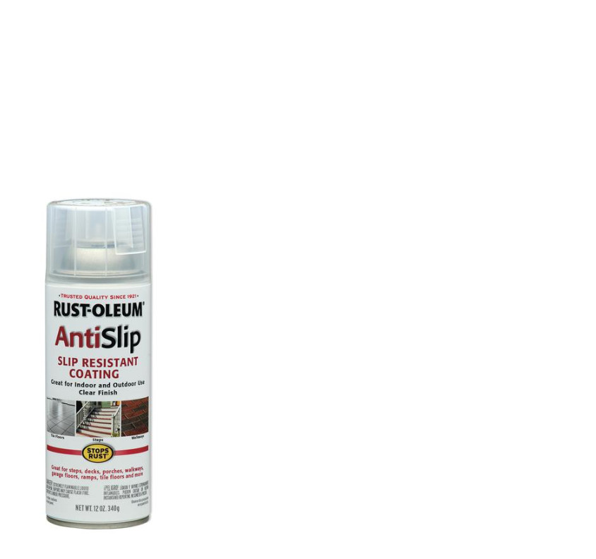 Rust-Oleum® Stops Rust® Clear AntiSlip Slip-Resistant Coating Spray – 12 oz. New