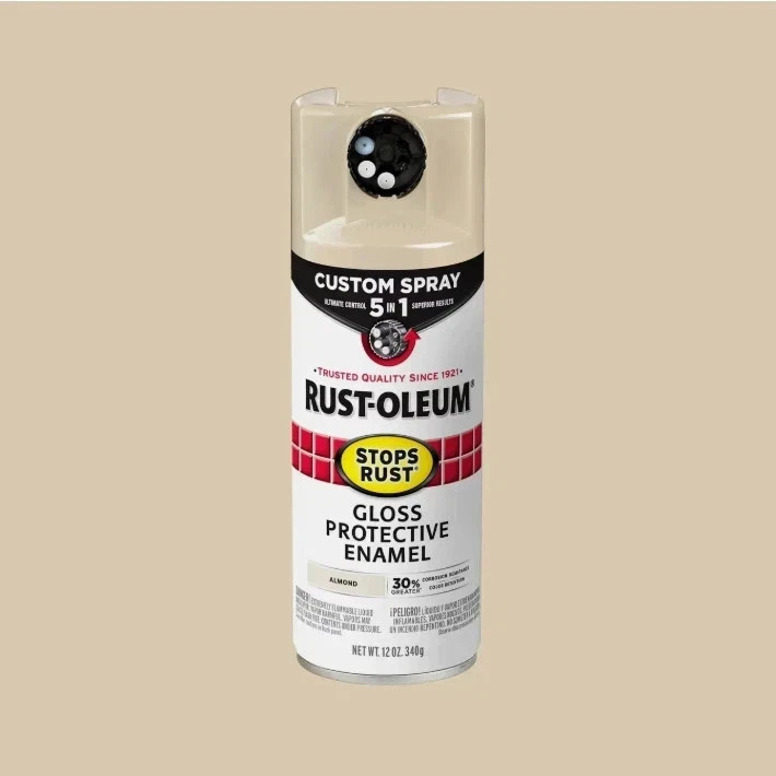 Rust-Oleum Custom Spray 5-in-1 Almond 12 oz Adjustable Spray