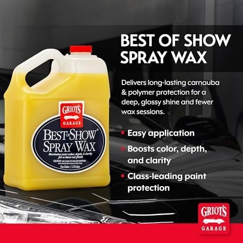 Best of Show Spray Wax for Car Detailing, Works on Paint 128 Fl Oz (Pack of 1)