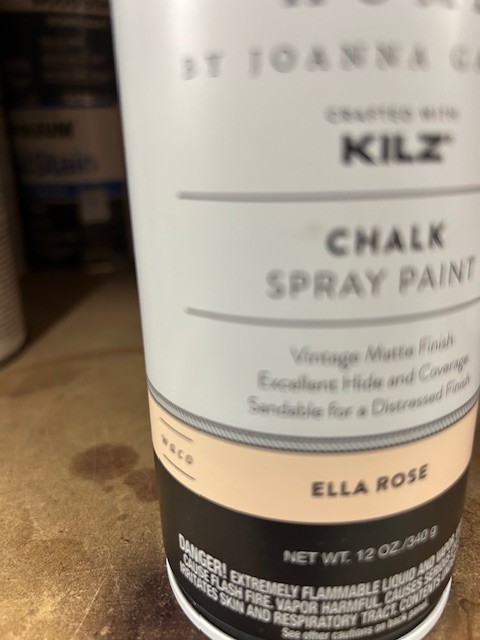 NEW Magnolia Home (w KILZ) Chalk Interior/Exterior Spray Paint ELLA ROSE