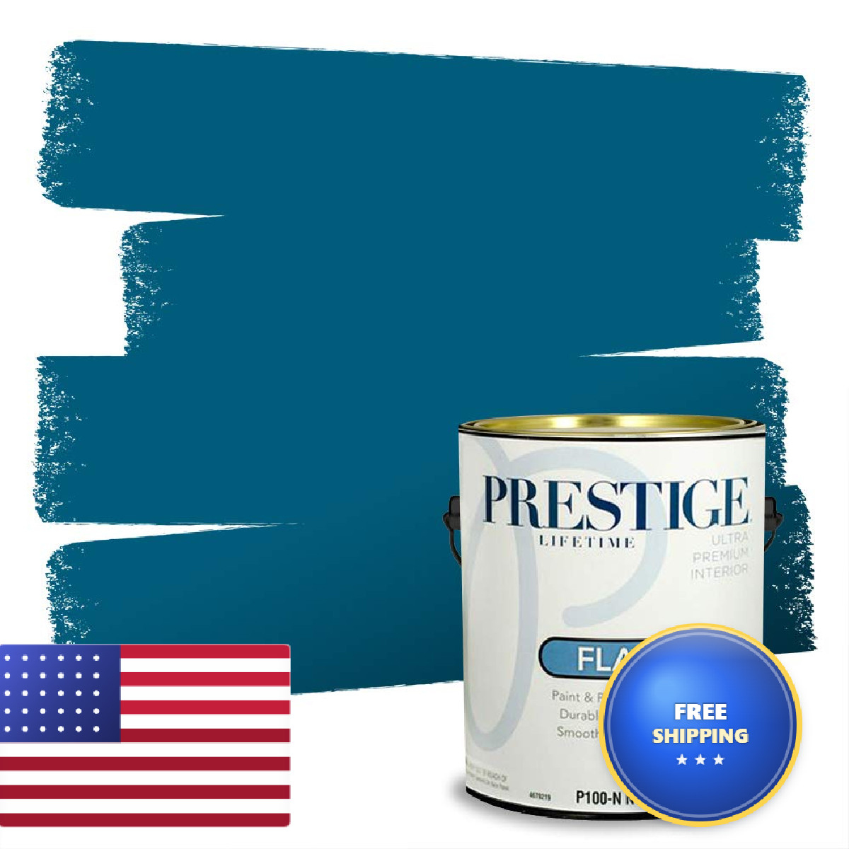 Prestige Paints Interior Paint And Premiumr In One 1-Gallon Flat Comparable Matc