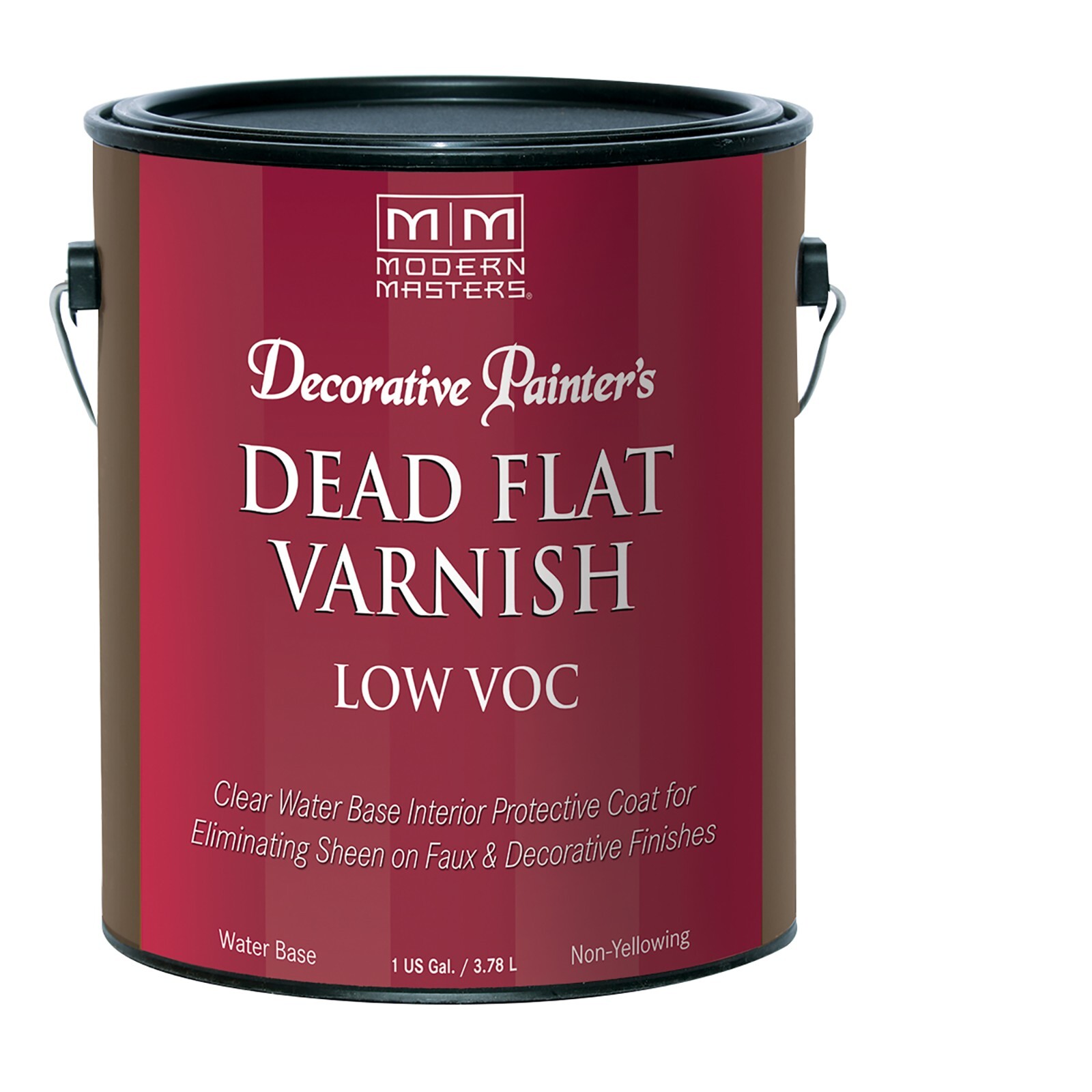 Modern Masters DP400 Clear Decorative Painter’s Dead Flat Varnish gal