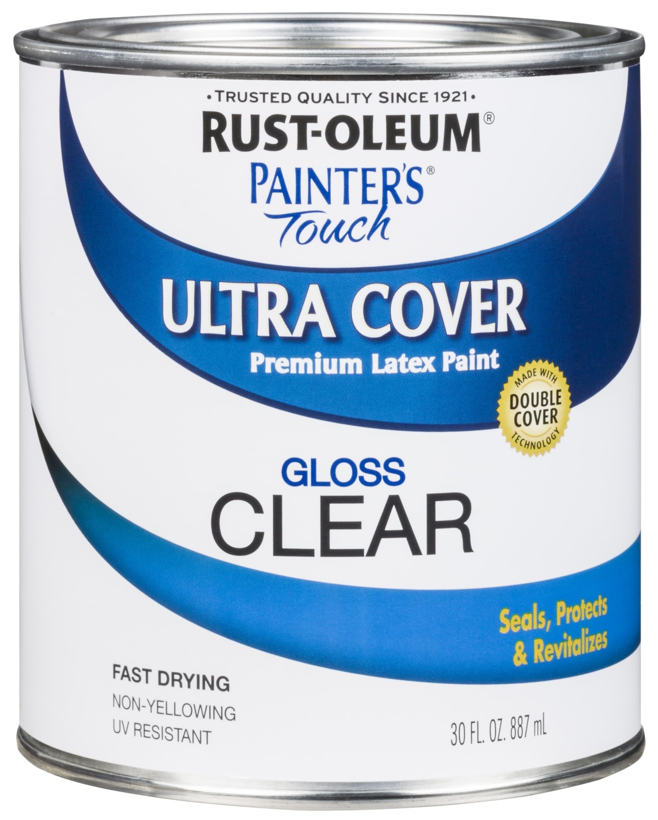 Rust-Oleum 242057 Painters Touch Quart Latex Gloss Clear