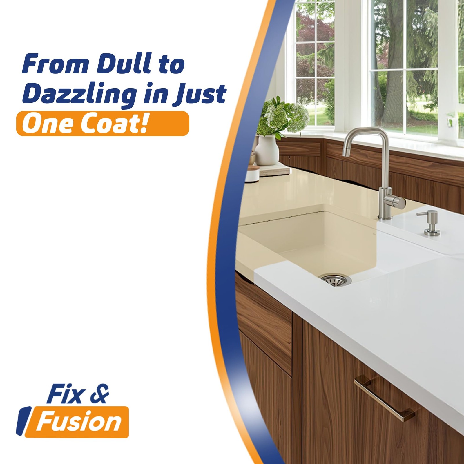 Bathtub & Tile Spray Paint, Multi-Surface Coating for Bathroom & Kitchen, Hig…