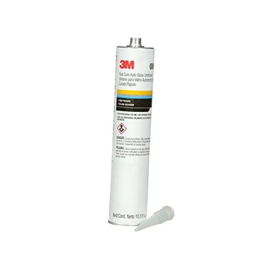Fast Cure Auto Glass Urethane, 08690, 10.5 fl oz Cartridge , 10.5 Fluid Ounce