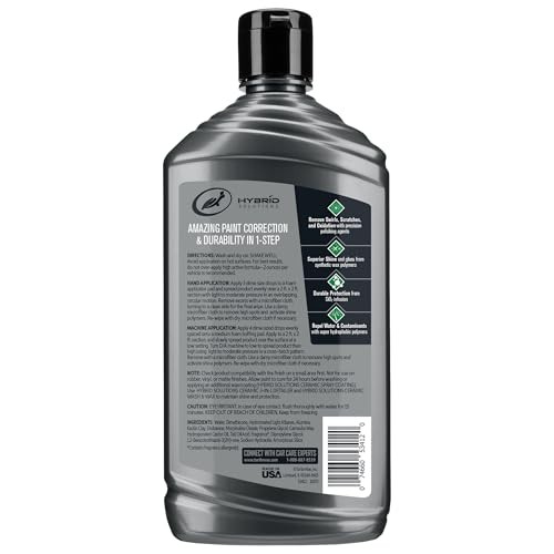 Hybrid Solutions Ceramic Car Polish and Wax, Light 84 Fl Oz (Pack of 1)