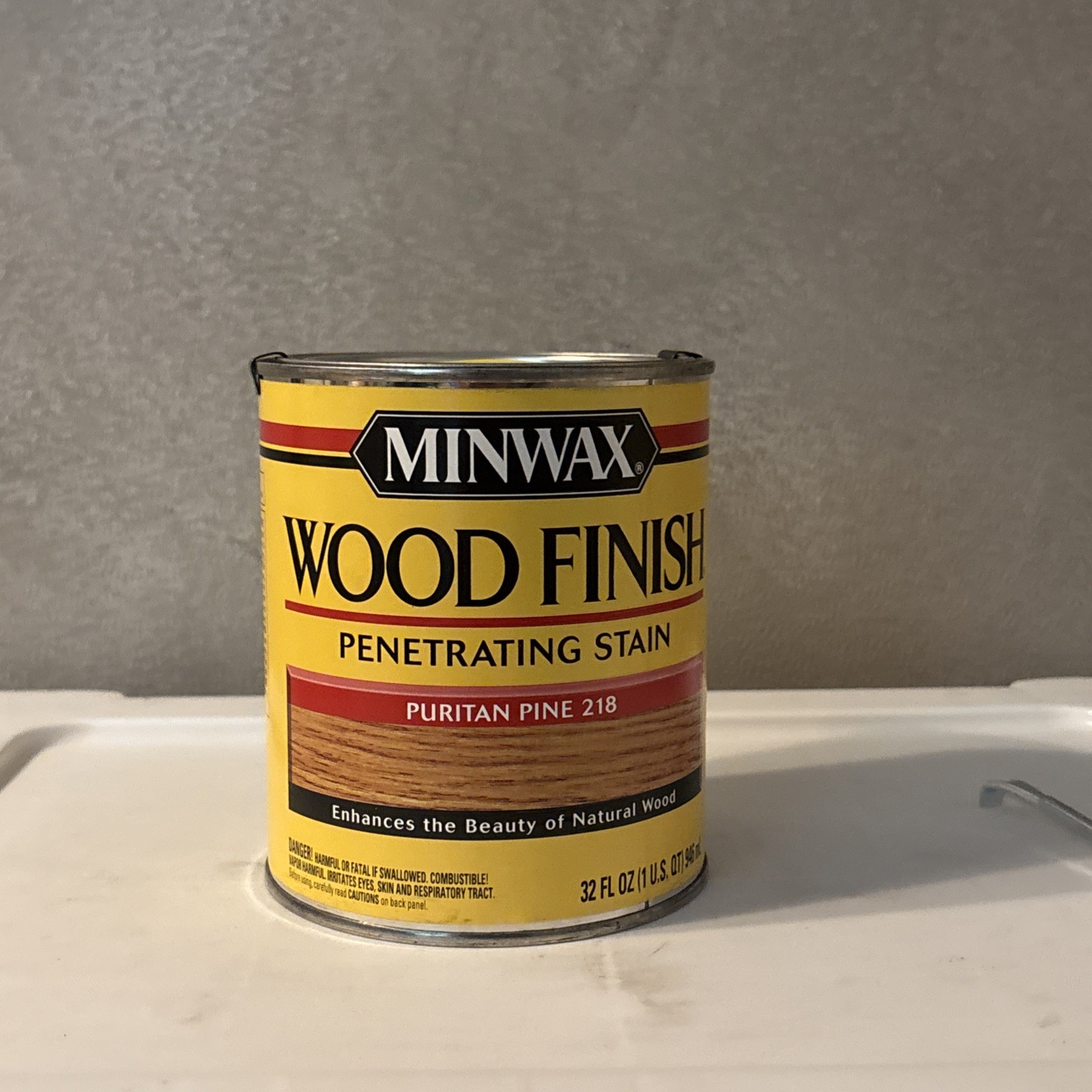 Minwax Stain Puritan Pine 218 Wood Finish 1 Quart. Can in good shape. New can…