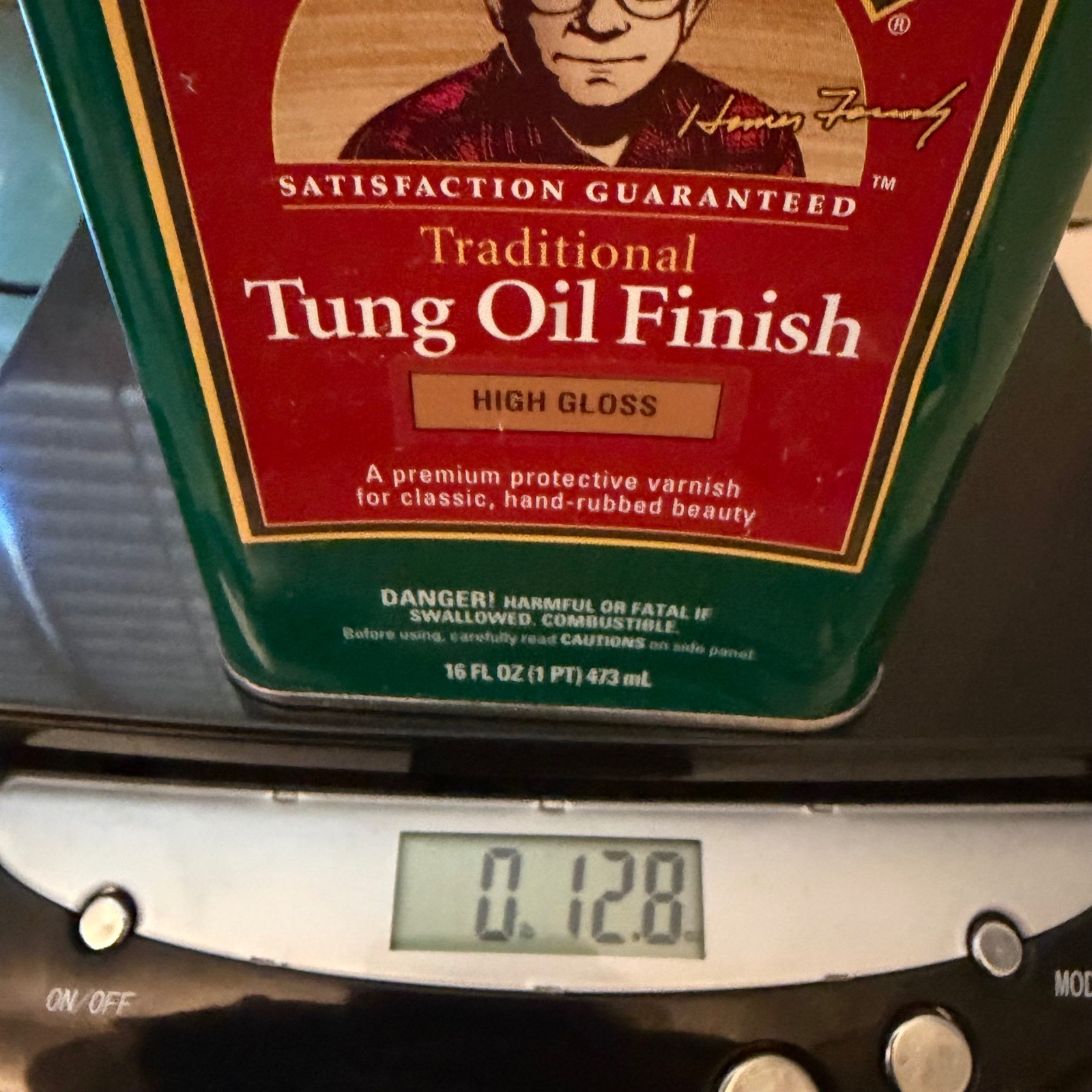 Formbys Traditional Tung Oil Finish High Gloss Varnish 16oz Partial Vintage 2002