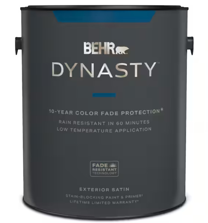 1 gal. Deep Base Satin Exterior Stain-Blocking Paint & Primer