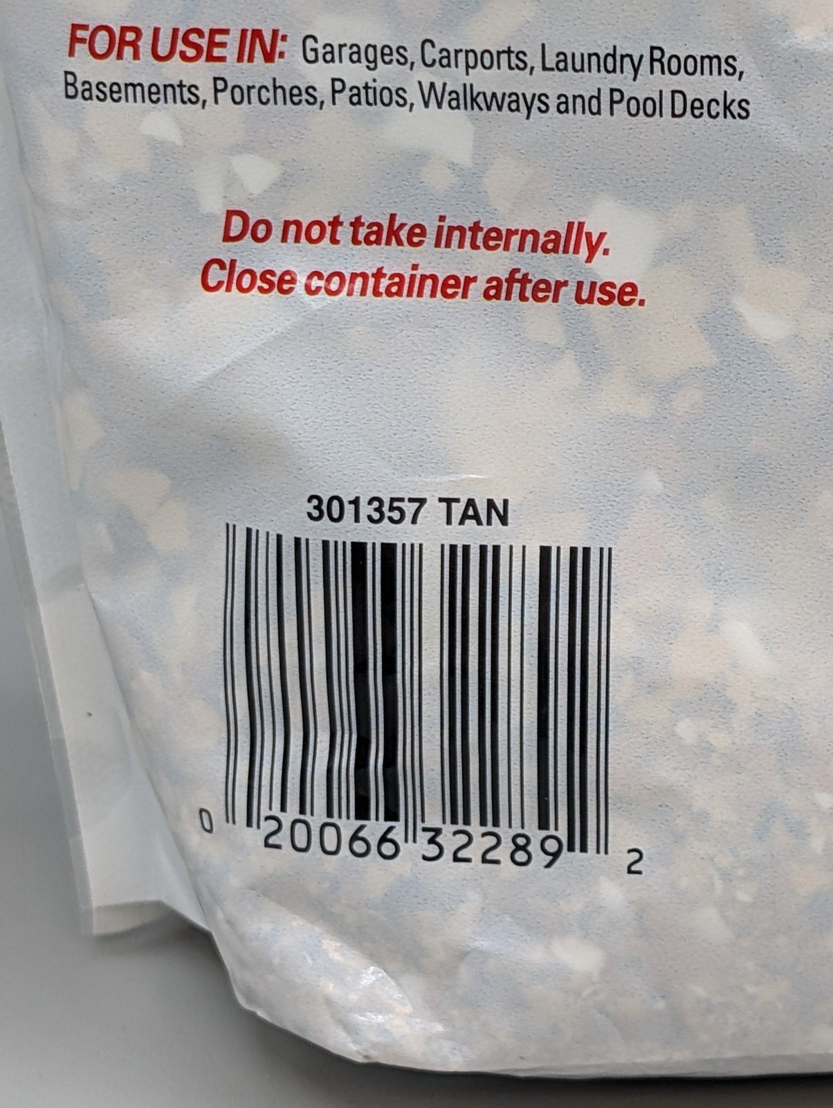 Rust-Oleum Decorative Color Chips, Tan Blend Style, MPN 301357