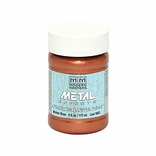 Metal Eefects Copper Paint – Interior and Exterior Water-Based Paint, 6 oz