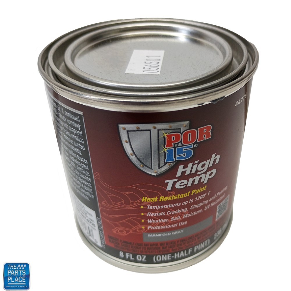 POR-15 High Heat Temperature Temp Resistant Paint Manifold Gray 8 oz New