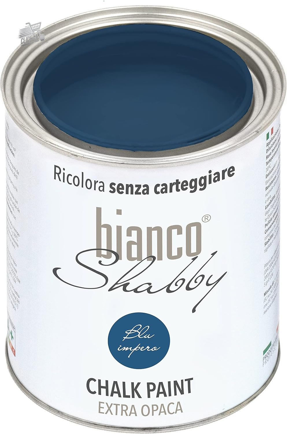 Shabby Chic Empire Blue Painting Furniture Walls Vintage EXTRA MATTE CHALK PAINT 1L