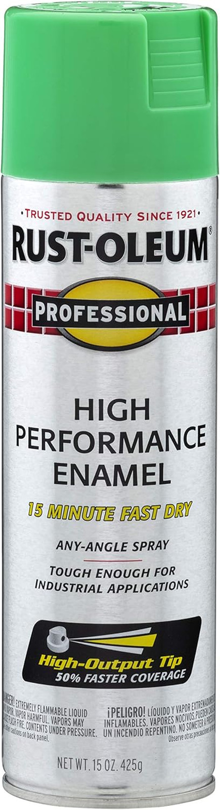 7578838-6PK Professional High Performance Enamel Spray Paint, 15 Oz, Flat Black,