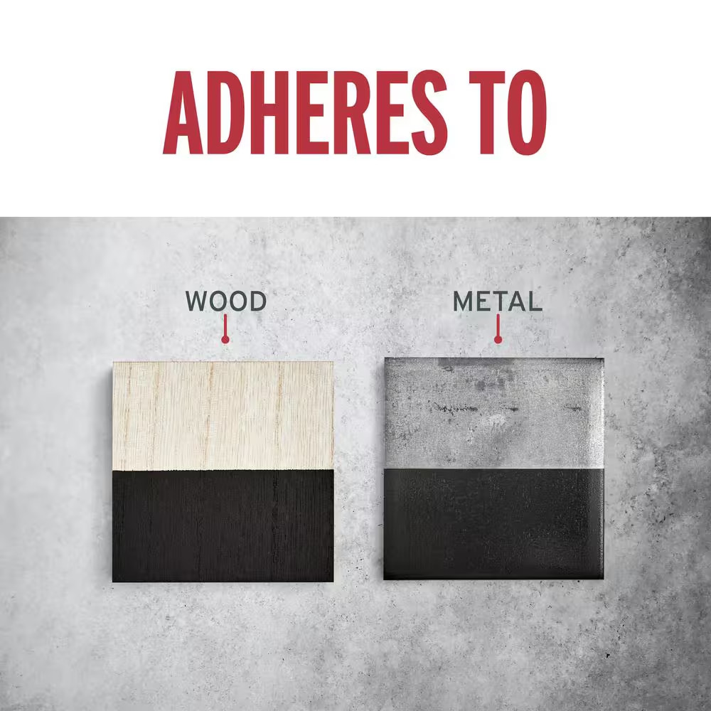 1 Qt. Protective Enamel Semi-Gloss Black Interior/Exterior Paint (2-Pack)