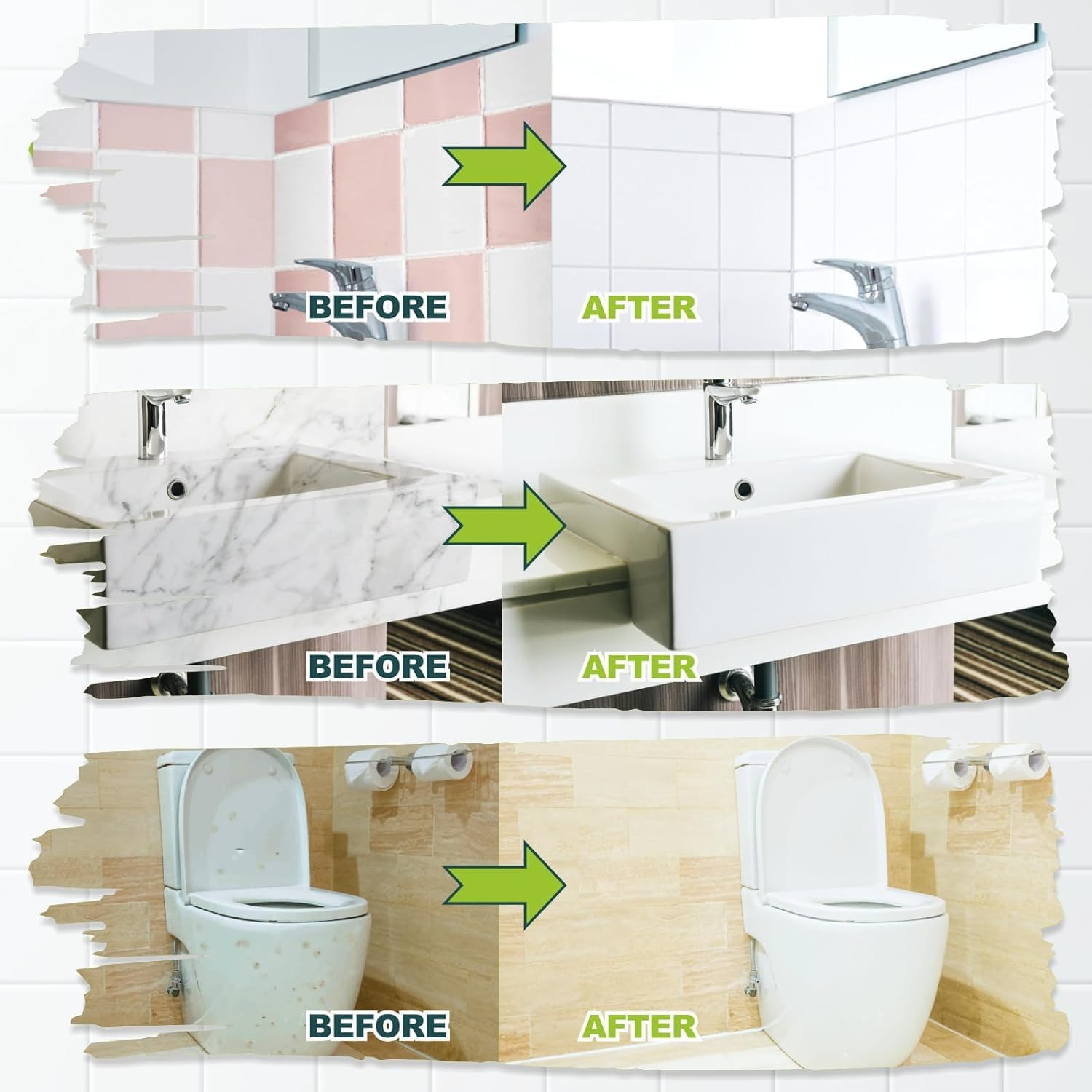 17Oz White Tub and Tile Paint, Tub and Tile Refinishing Kit with 8 Tools, Semi-G