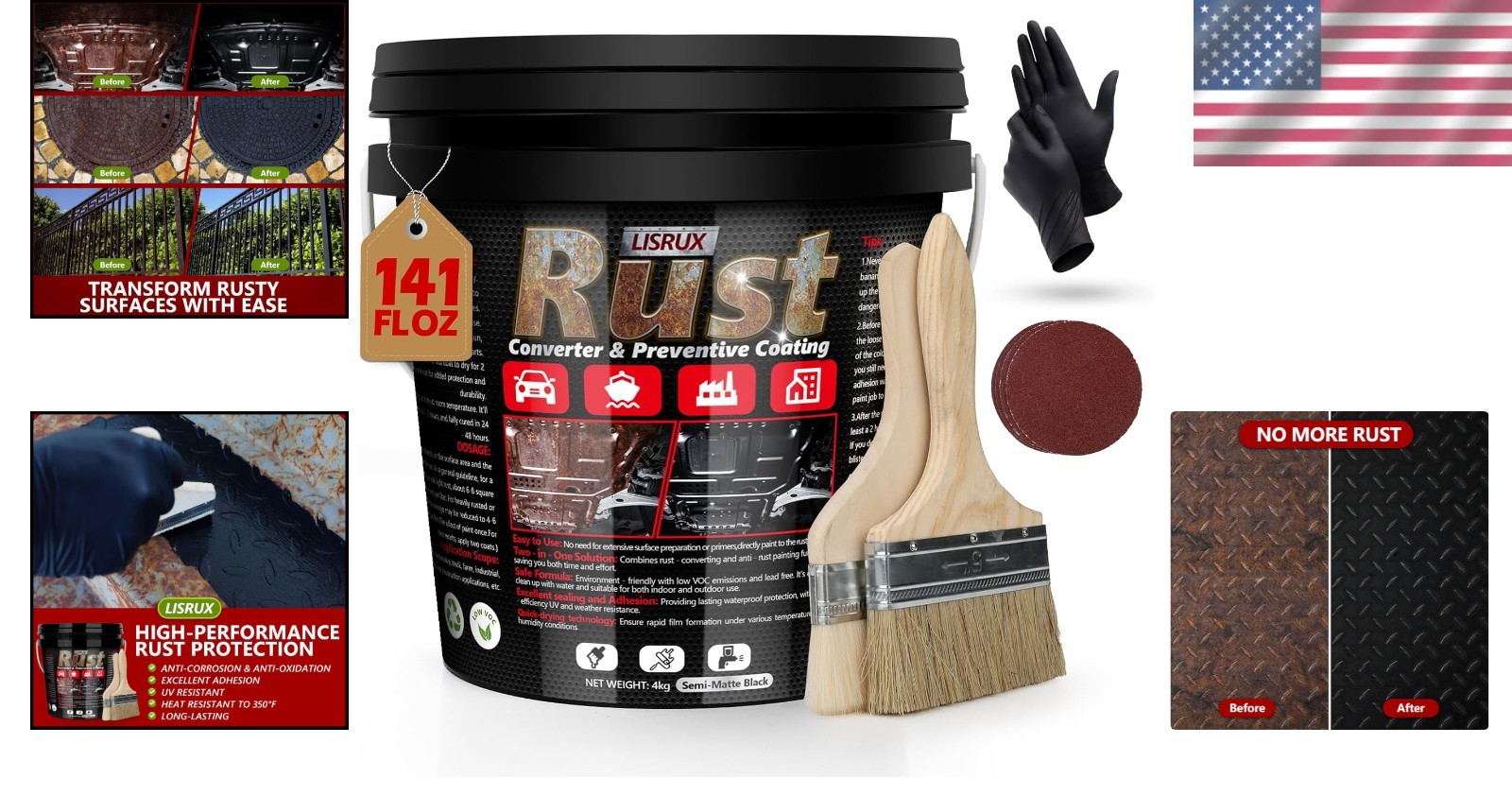High-Performance Metal Primer – Semi-gloss Finish