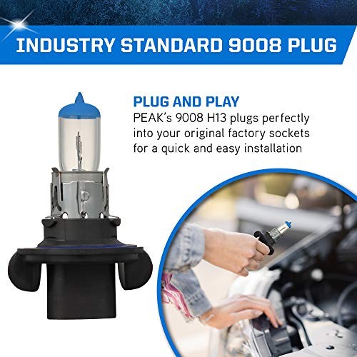 Power Vision Automotive High Performance 9008/H13 65/55W Headlights (2 Pack)