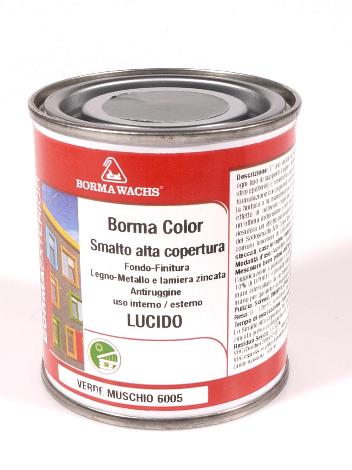 PRL) POLISHED ENAMEL PAINT 6 COL. PAINT WOOD IRON PAINT GREEN GRAY BLUE ROLLER