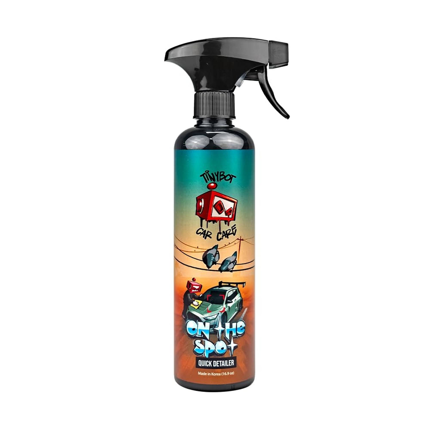 Tinybot On the Spot Quick Detail Spray- For Gloss Finish Vehicle – Waterless …