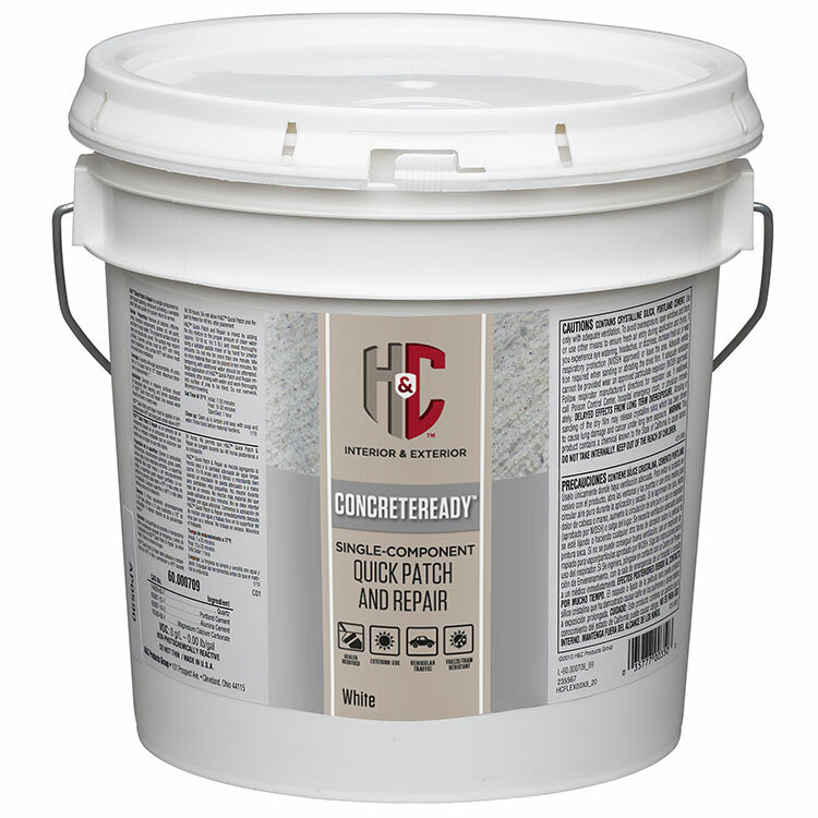 H&C 60.100709 ConcreteReady Single-Componet Quick Path & Repair WHITE 5lb
