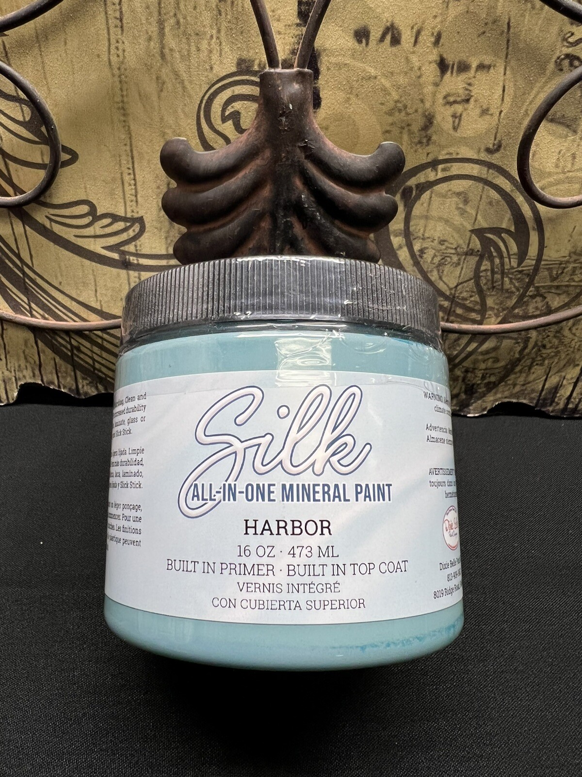 DIXIE BELLE SILK ALL IN ONE PAINT FURNITURE CABINET DIY CRAFTS ~HARBOR~