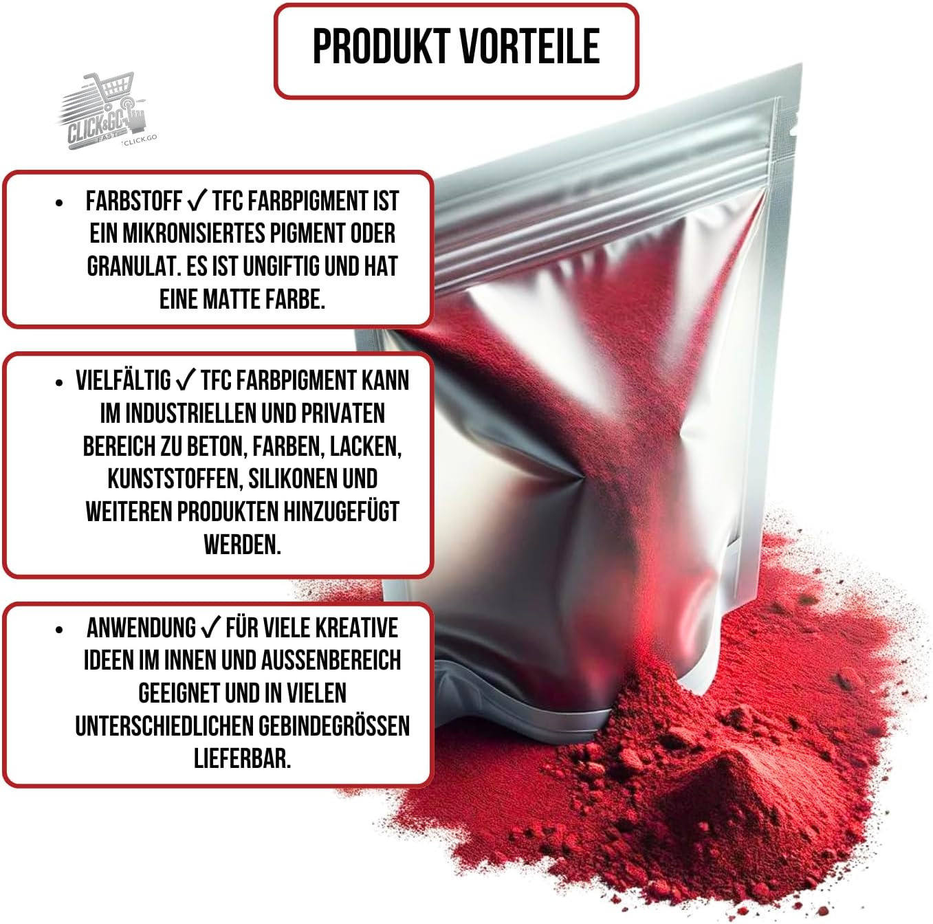 White Pigment Powder Cement Epoxy Resin Chalk Cast Oxide 500g