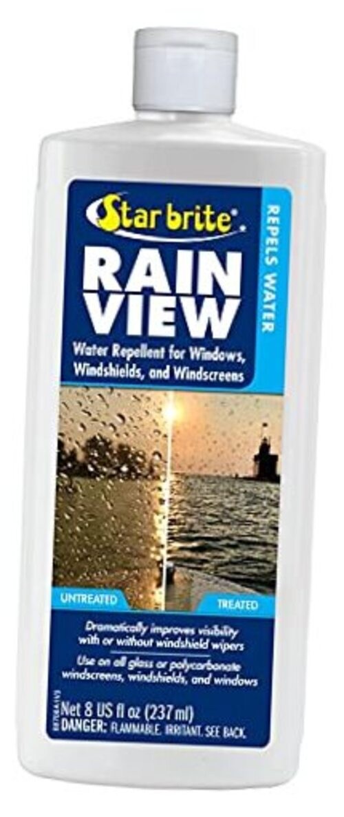 Rain View Water Repellent for Glass Windshields – 8 OZ (088708)