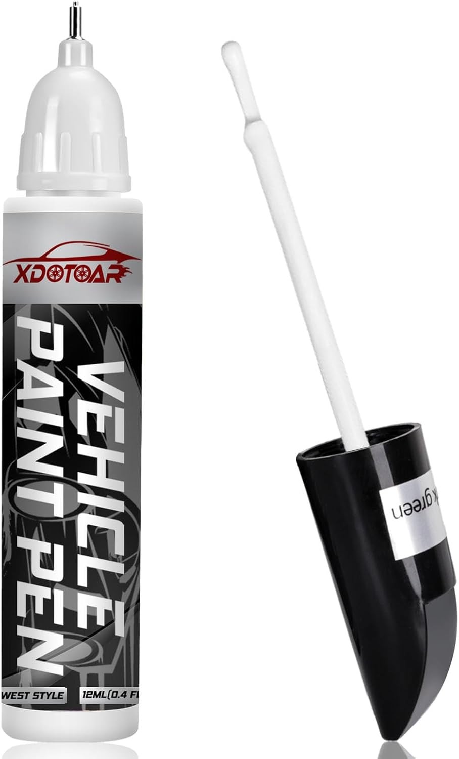 White Car Paint Touch Up Pen Color Accurate Scratch Repair Fast Dry