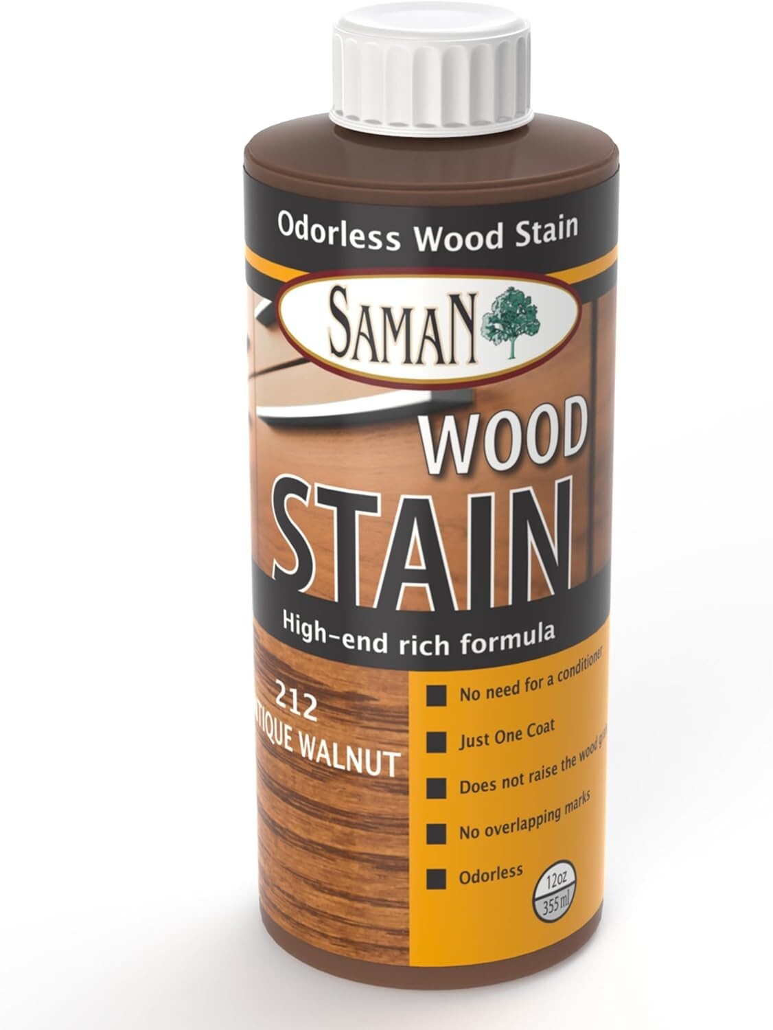 Professional Grade Antique Walnut Water Stain – 12 oz for Effortless Finishes