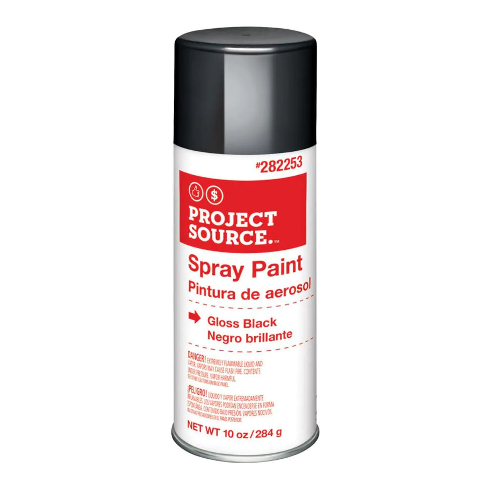 Project Source Gloss Spray Paint (NET WT. 10-Oz)