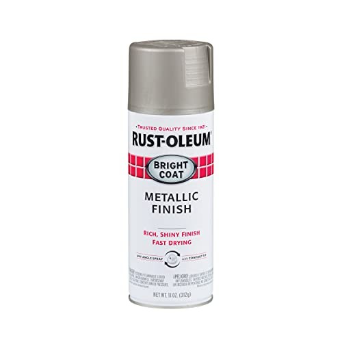 Rust Oleum 11Oz Bright Coat Metallic Finish Spray Paint Pack Of 6 Any Angle