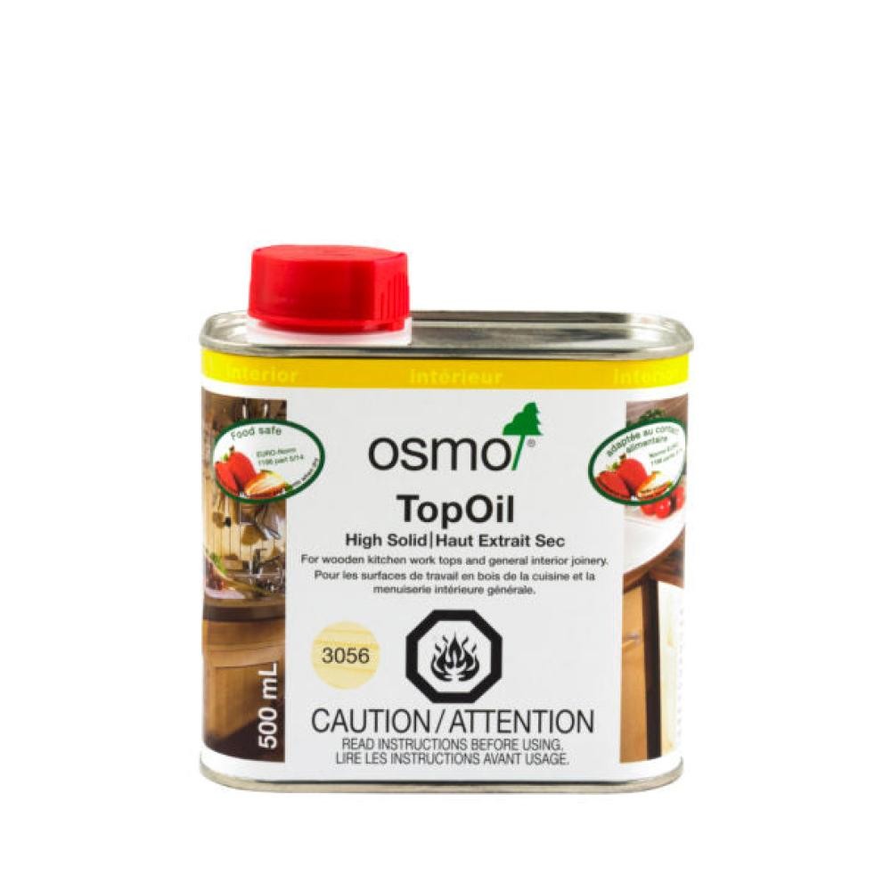Osmo Topoil High Solid Wax Wood Finish .5L Clear Satin 3045 10300345