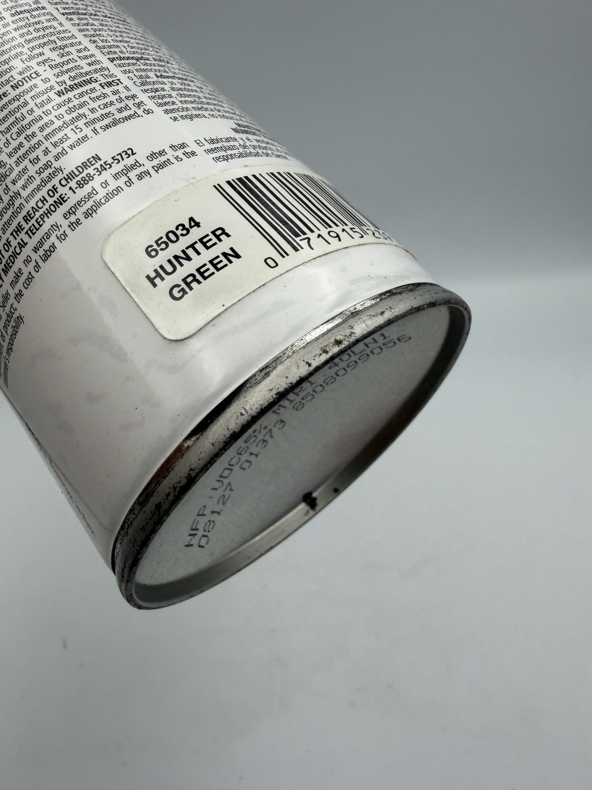 VALSPAR SATIN INTERIOR / EXTERIOR SPRAY PAINT Hunter Green NEW