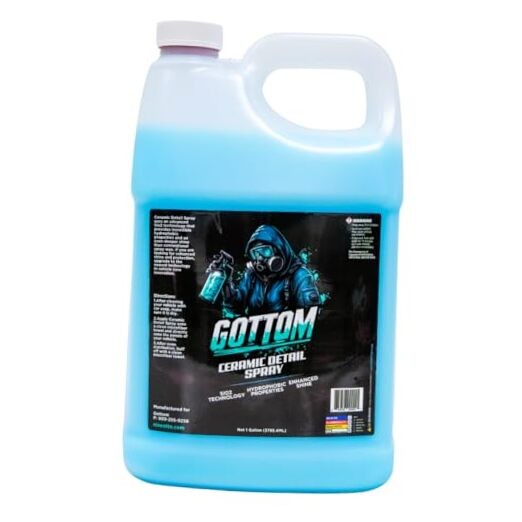 Ceramic Detail Spray – 128 oz – SiO2 Hydrophobic Deep 128 Ounce (Pack of 1)