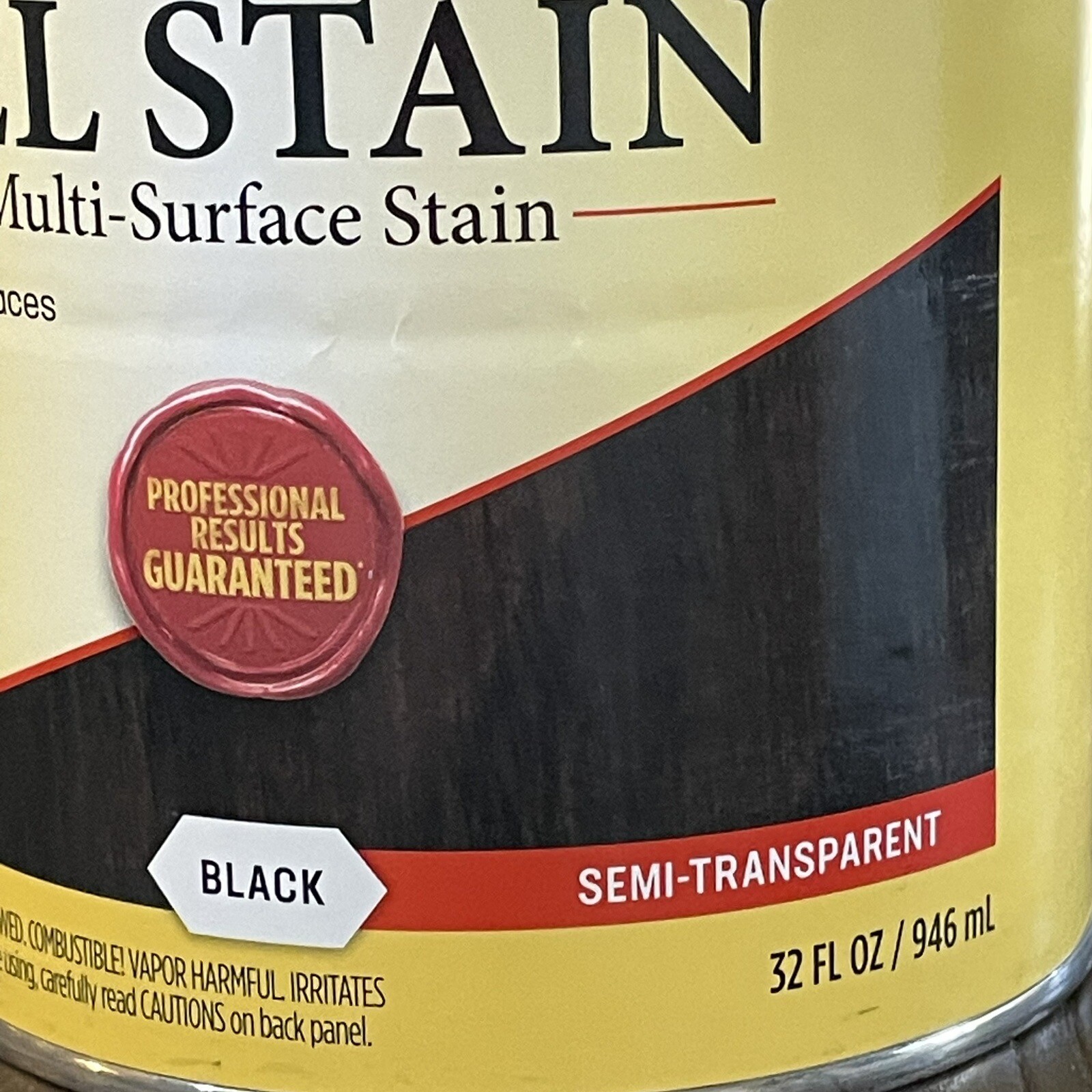 Minwax Gel Stain Wood Veneer Fiberglass Metal 1 Quart BLACK New