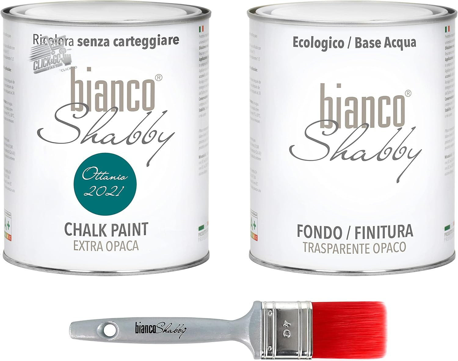 Chalk Paint Ottane Painting Shabby Chic Furniture Wood Matte Finish Brush