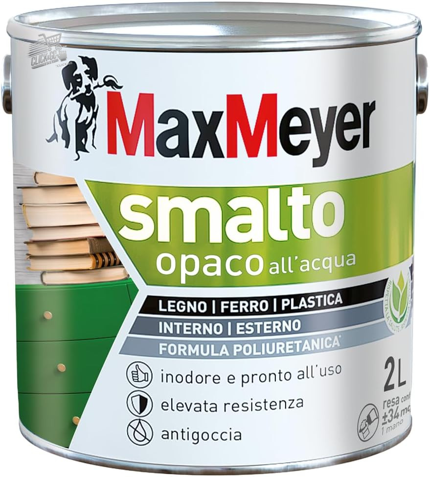 White Matte Polyurethane Water Enamel 2L