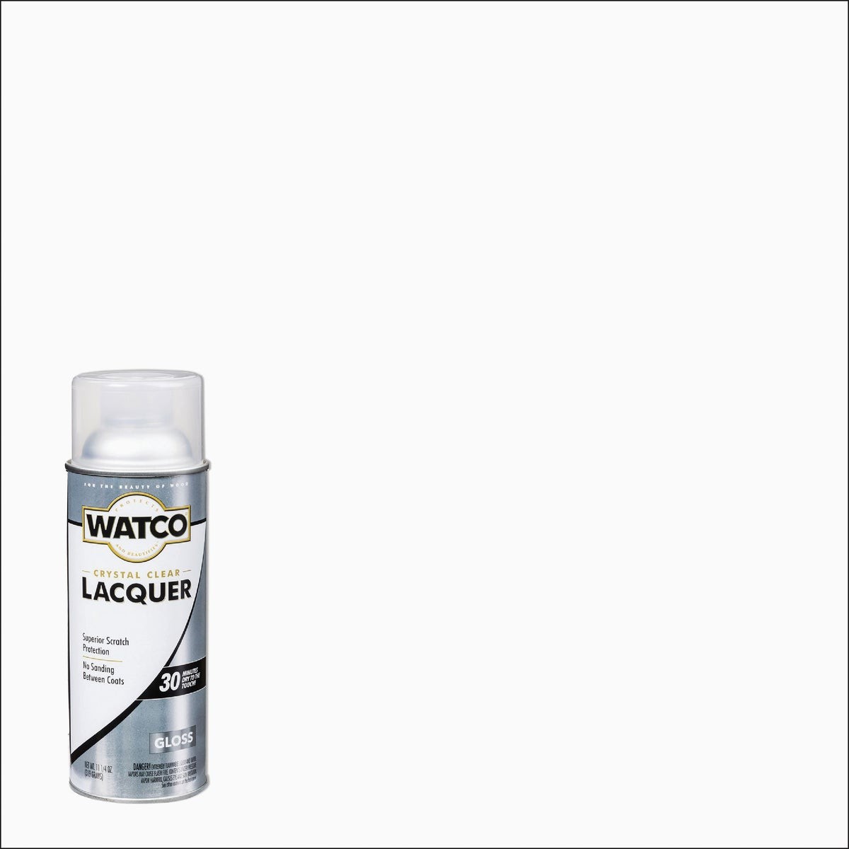 Watco 11.25 Oz. Clear Gloss Spray Lacquer 63081 Pack of 6 Watco 63081