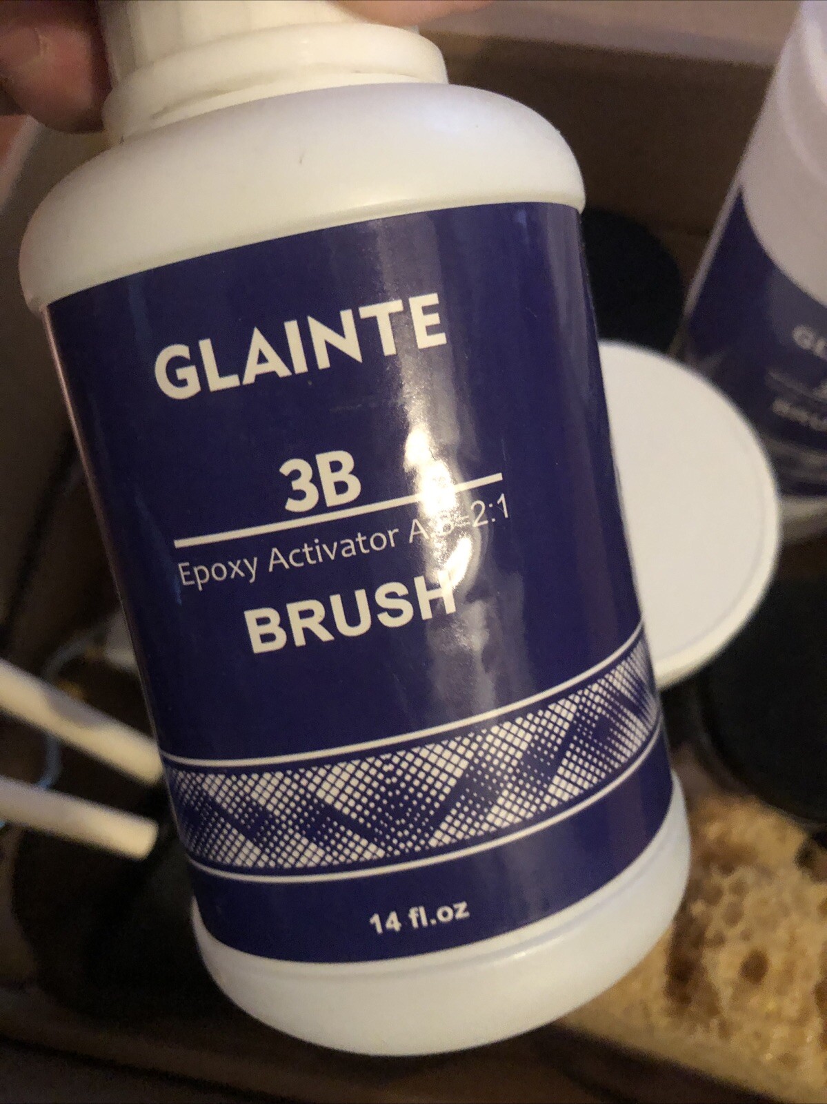Epoxy Countertop Paint Kit – Glossy Granite Counter Top Refinishing Paint -White