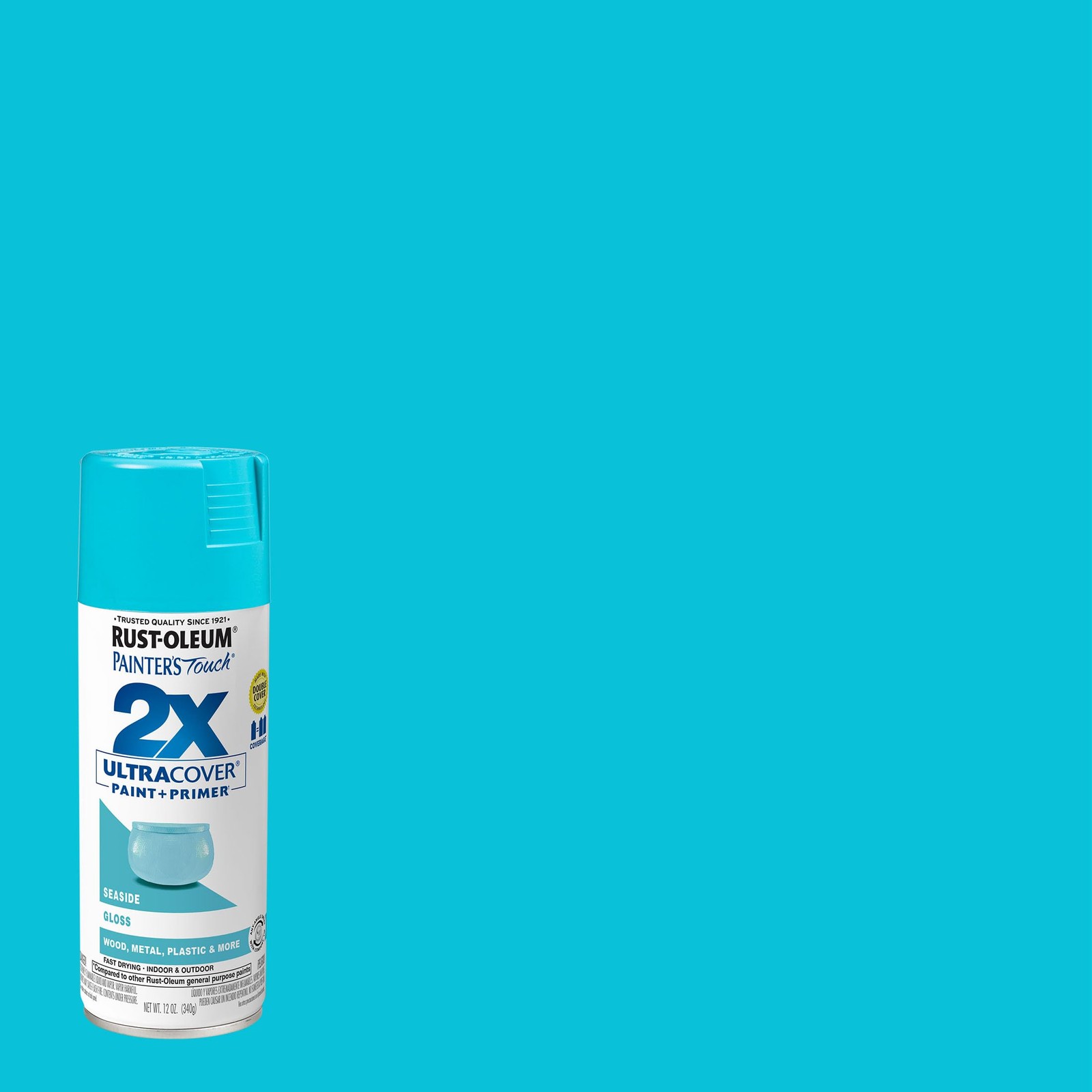 Rust-Oleum 267116 Painter’s Touch 2X Ultra Cover, 12 Ounce (Pack of 1), Gloss