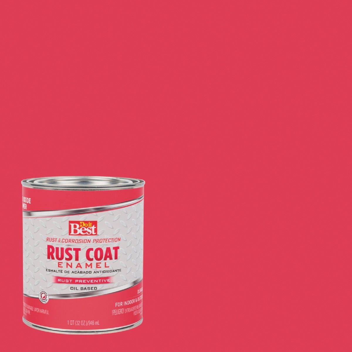Do it Best Rust Coat Enamel Primer, Red Oxide, 1 Qt. 203577D SIM Supply, Inc.