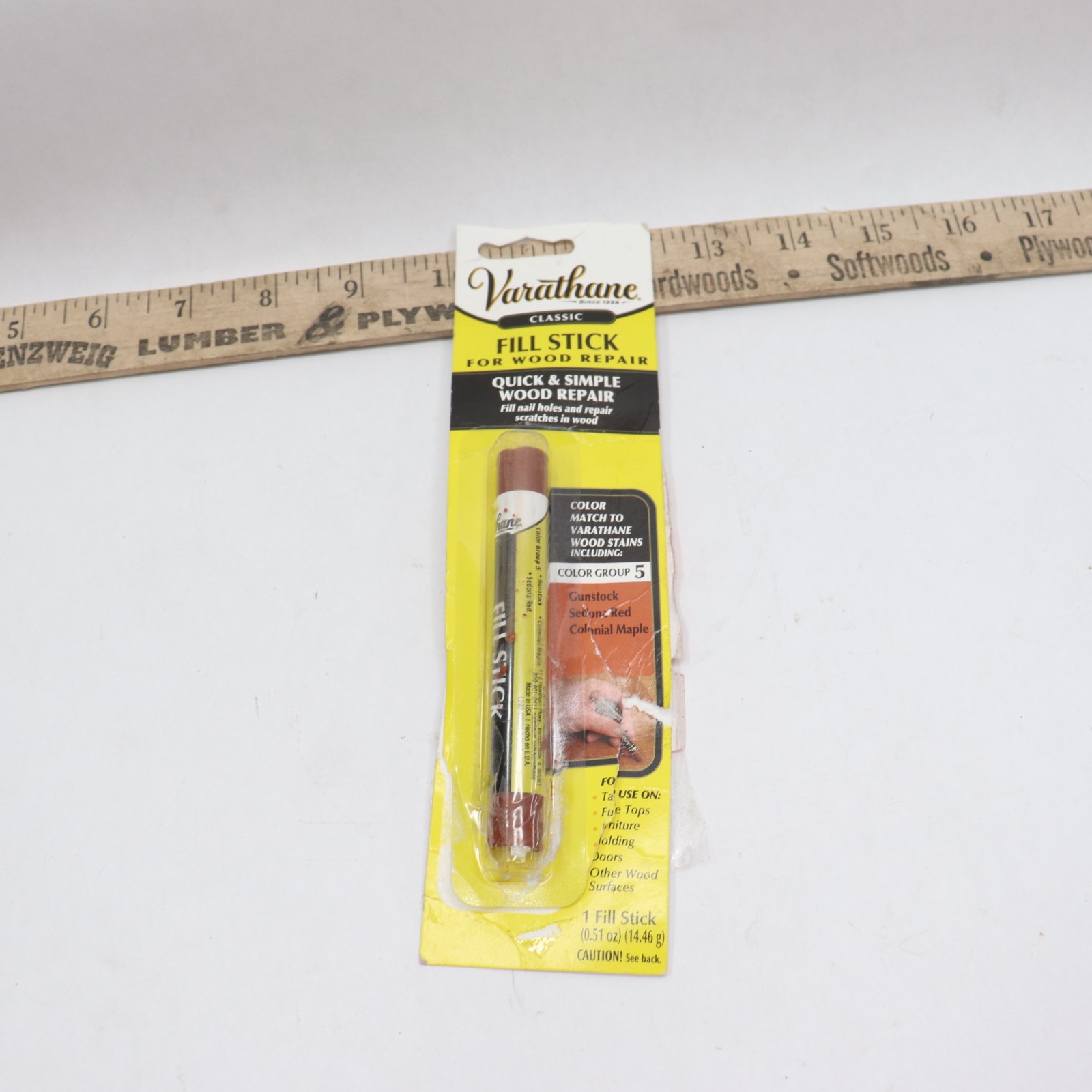 Varathane 3.2 oz. Colonial Maple Wood Fill Stick