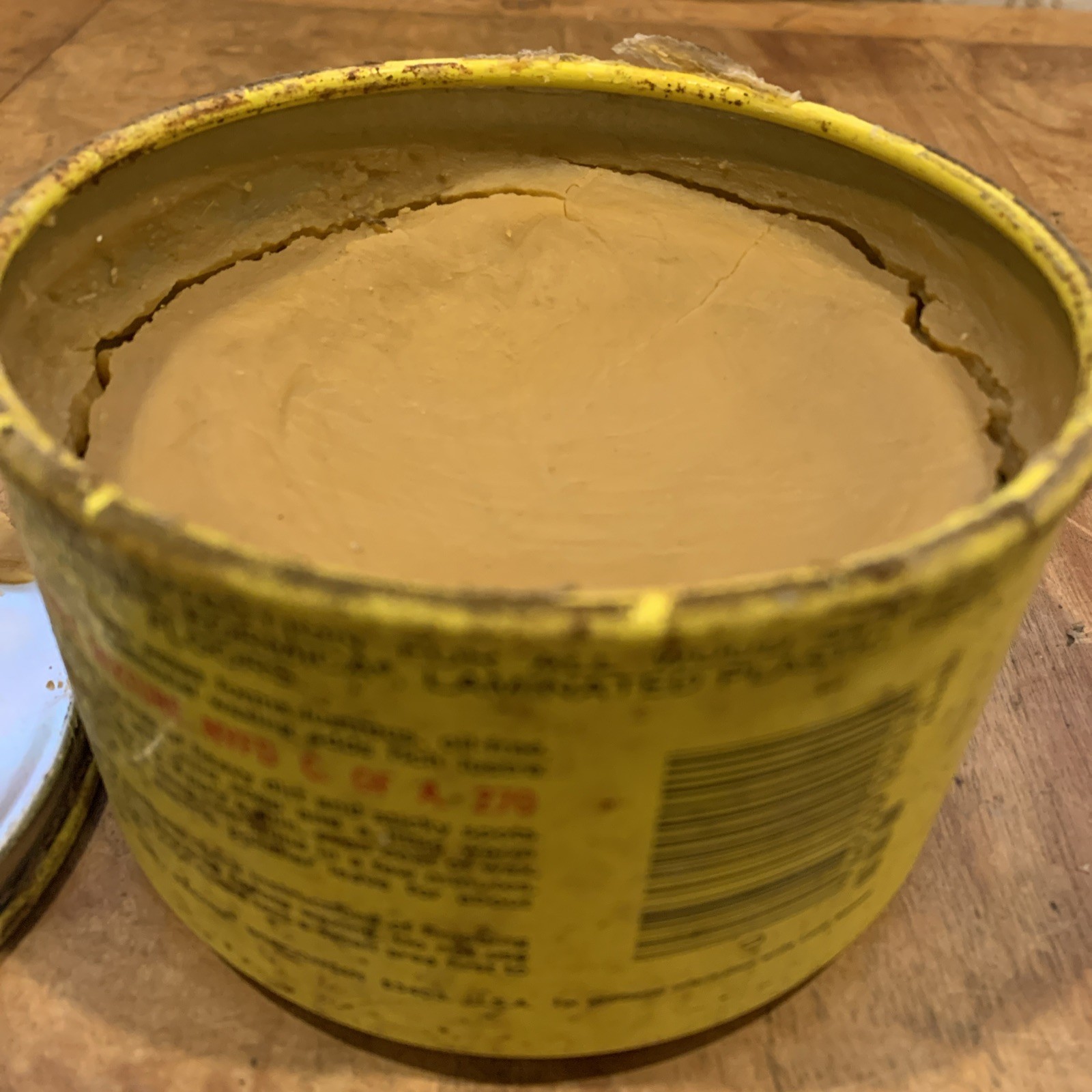 SC Johnson Paste Wax Vintage Original Formula 16oz Container 80% Full