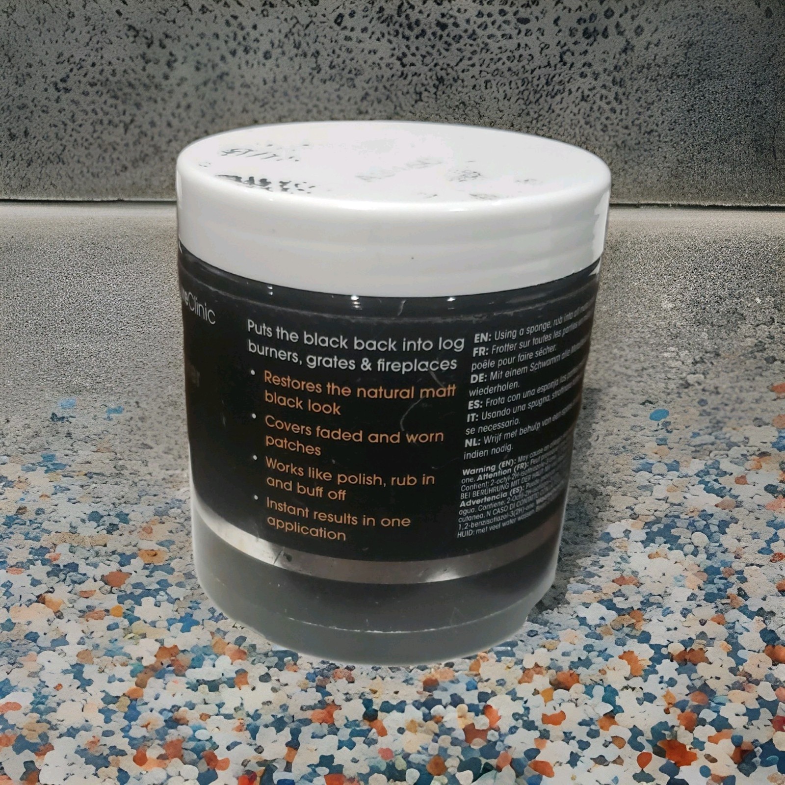 Furniture Clinic Stove Restorer Black 266zb