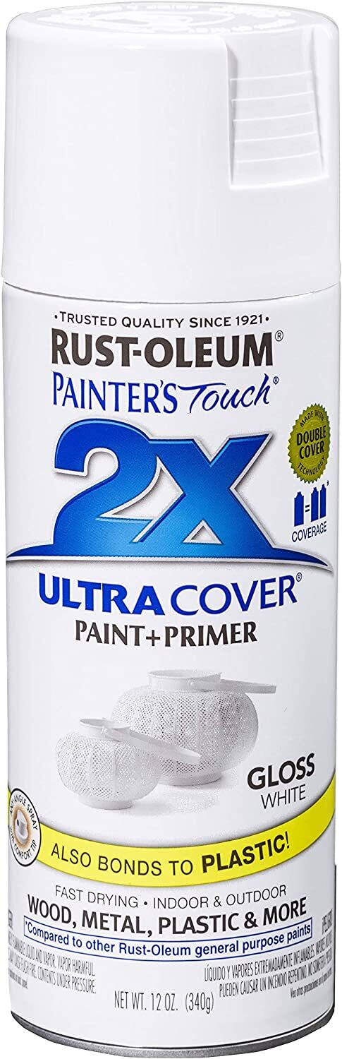 Rust-Oleum 249090 Painter’s Touch 2X Ultra Cover 12-Ounce White