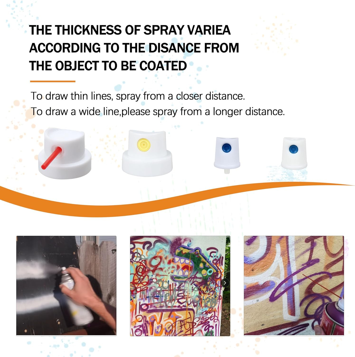 Universal Spray Paint Caps for Different Spray Cans-Spray Can Nozzle-Spray Paint