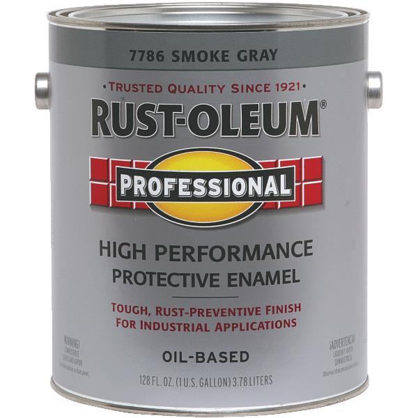 (2)- Gal Smoke Gray Rust-Oleum Protective Rust Control Enamel Paint 7786-402